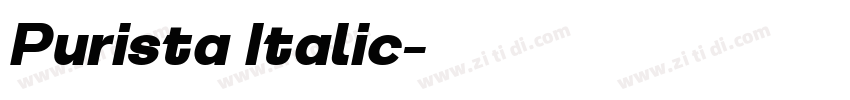 Purista Italic字体转换 Purista Italic字体转换